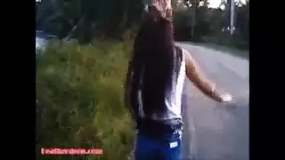 ريتا العاهرة تأخذ القضيب الكبير بعنف في الحلق والشرج