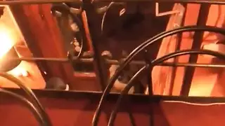 دمية مضاجعة هادئة ساسومي تُستَخدم في ملابس داخلية سوداء أنيقة