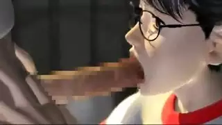 اللسان أنيمي في سن المراهقة الجنس الشرجي